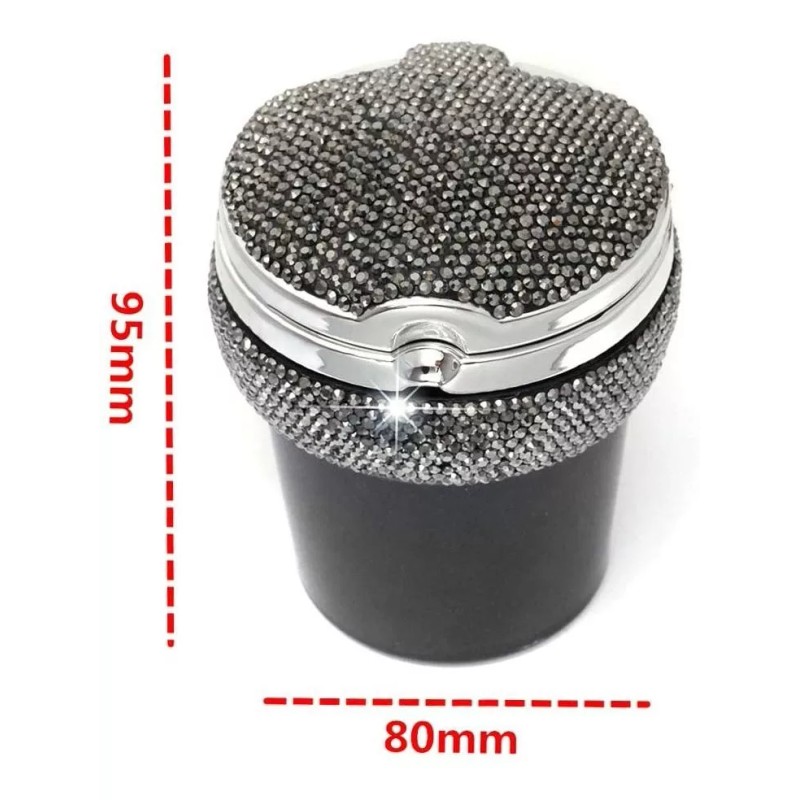 FUTURE OF STAR Cenicero De Diamante De Coche Con Led