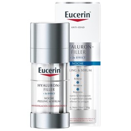 Eucerin Sérum Efecto Peeling Noche Ácido Hialurónico, Hyaluron Filler, 30 Ml
