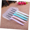 minkissy 10pcs Portable Eyebrow Razor Set Stainless Steel Shaper Trimmer