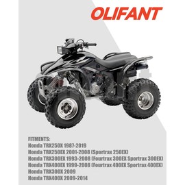 Front Brake Calipers for Honda 400EX 300EX 250X 250EX TRX250EX TRX250X TRX300EX TRX300X TRX400EX TRX400X Sportrax Fourtrax