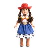 Little Adventures Cowgirl Doll Clothes with Hat (Doll Not Included)