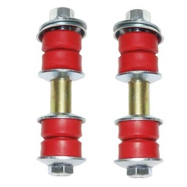Par de eslabones de barra estabilizadora delantera derecha izquierda resistente compatible con Integra Civic, CRX, Civic Del Sol, Prelude K90123
