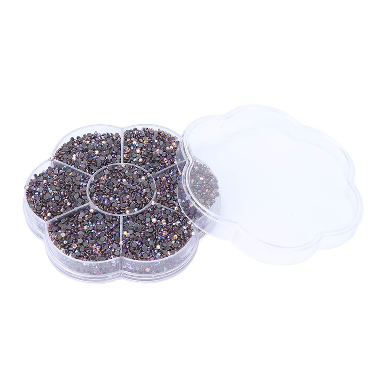 14400pcs Rhinestones Shiny Transparent Decorative Nail Art Accessories for Clothes