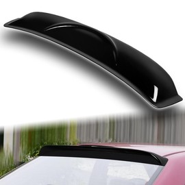 RACING9SPEED JDM ABS Rear Roof Window Deflect Visor Spoiler Wing Fit for 1992-1995 Honda Civic Coupe 2-Door, Car Mods Exterior Accessories, Automotive Body Kit Replacement Parts Assembly, 1993 1994