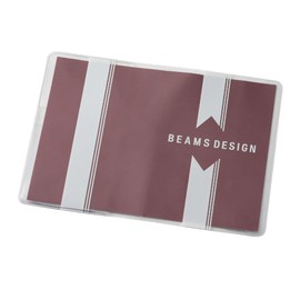 TRADEWORKS BEAMS DESIGN Clear Passport Cover, Stripe, clear