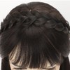 Hoshisea Synthetic Hair Braided Headband, Messy Braided Headband, Braided Headband