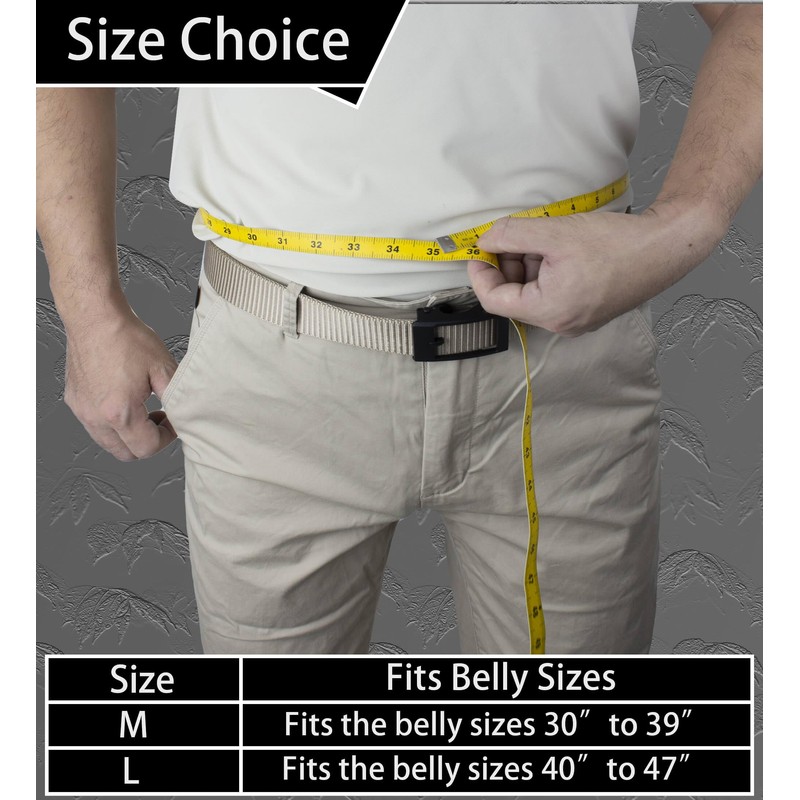 Belly Band Holsters for Concealed Carry-Breathable Mesh Gun Holster Fits