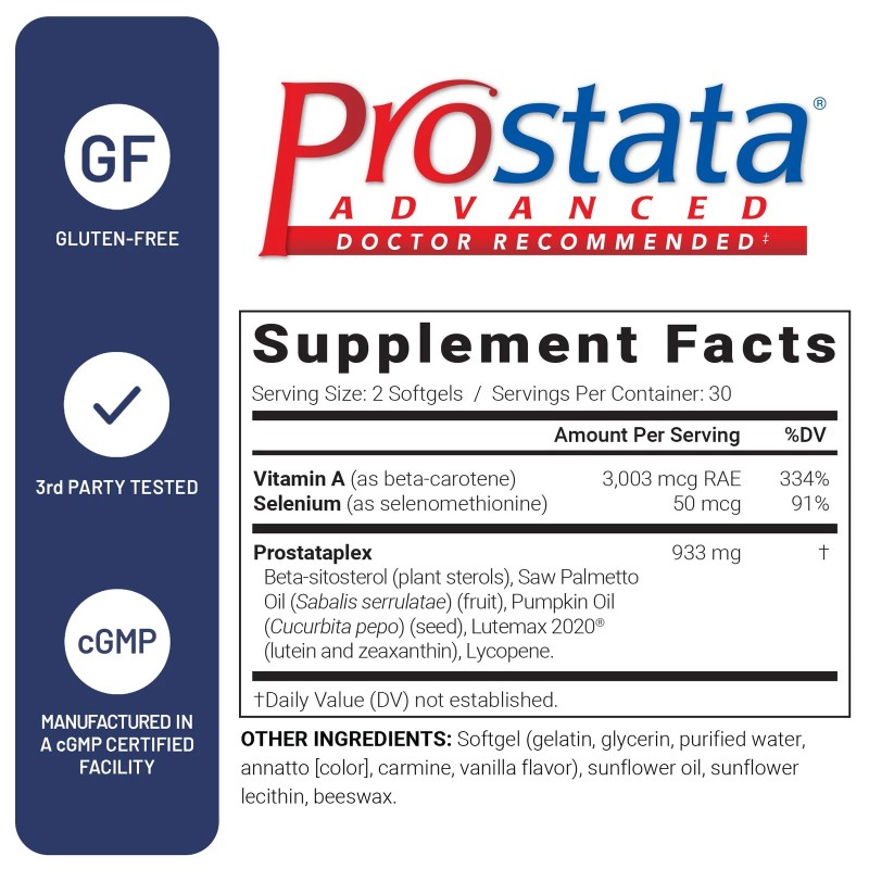 Suplemento avanzado de próstata para hombres U.S. Doctors Clinical Prostata