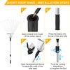FIXM Telescoping Roof and Yard Rake 7-31 FT, Dual Use