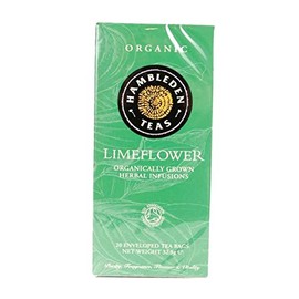 HAMBLEDEN Herbs Organic Lime Flower Tea Bags 32.5g (Pack of 6)