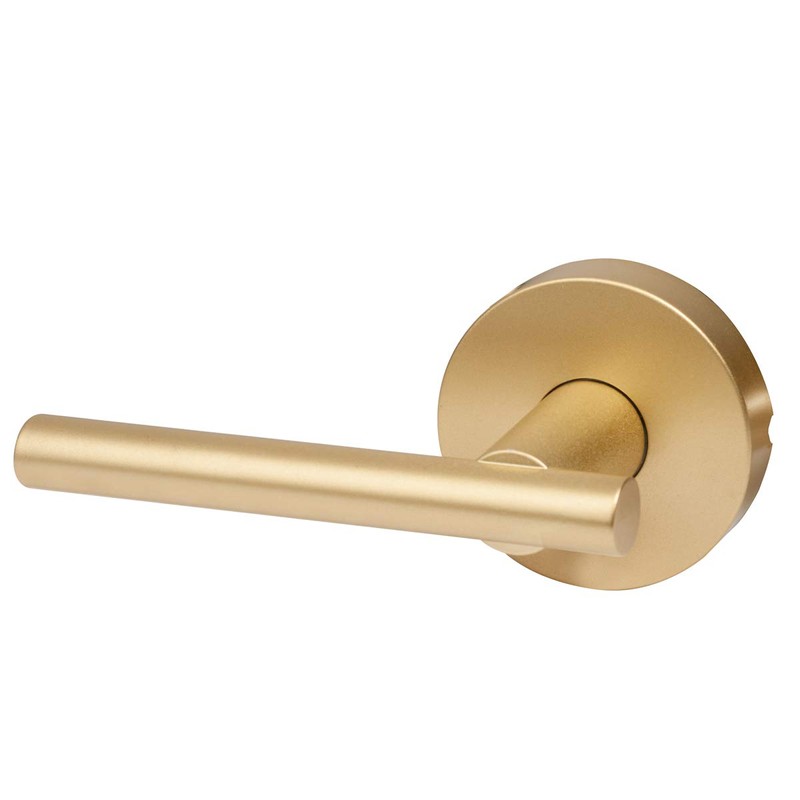 Designers Impressions Kain Design Satin Brass Dummy Non Turning Euro
