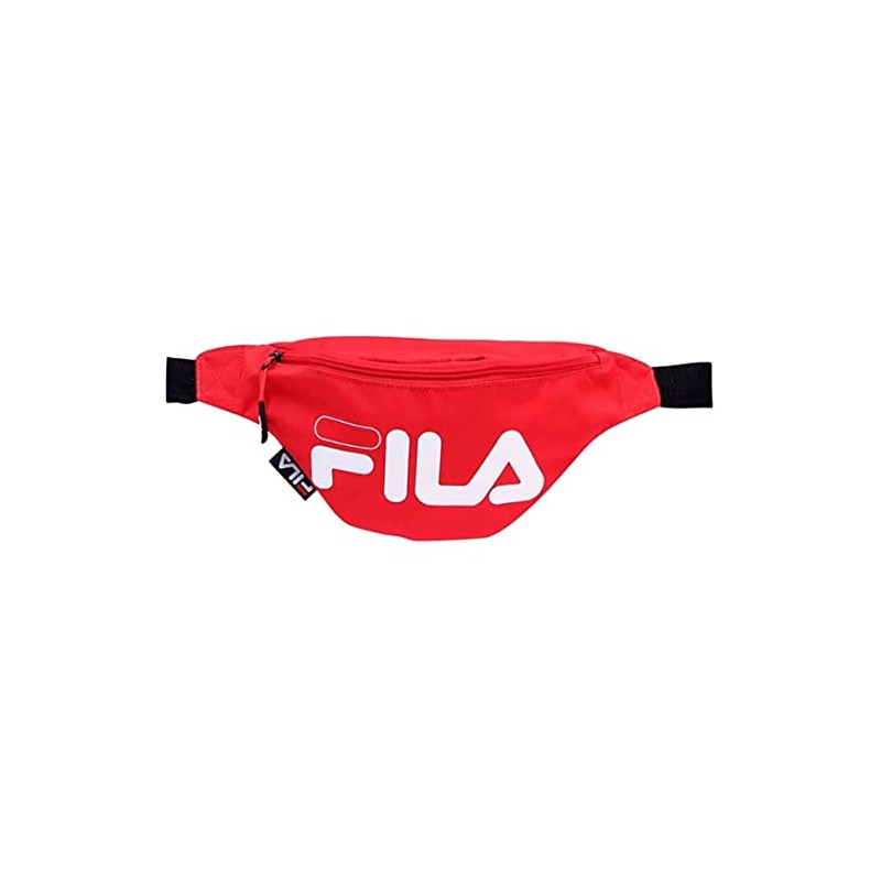 FILA Unisex Fila Bianco Slim Belt Bag, red, sachet