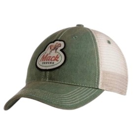 Mack Trucks Legacy Kelly Green Retro Trucker Cap/Hat