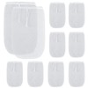 Threlaco 10 Pcs 6.5 x 10 Inch Aquarium Filter Media