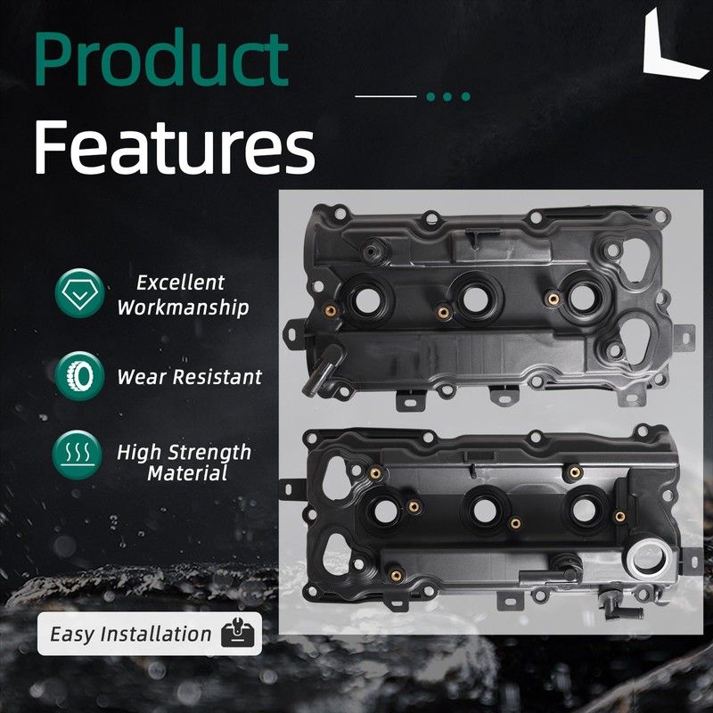Valve Covers with Gasket & Bolts Fit for Nissan Altima