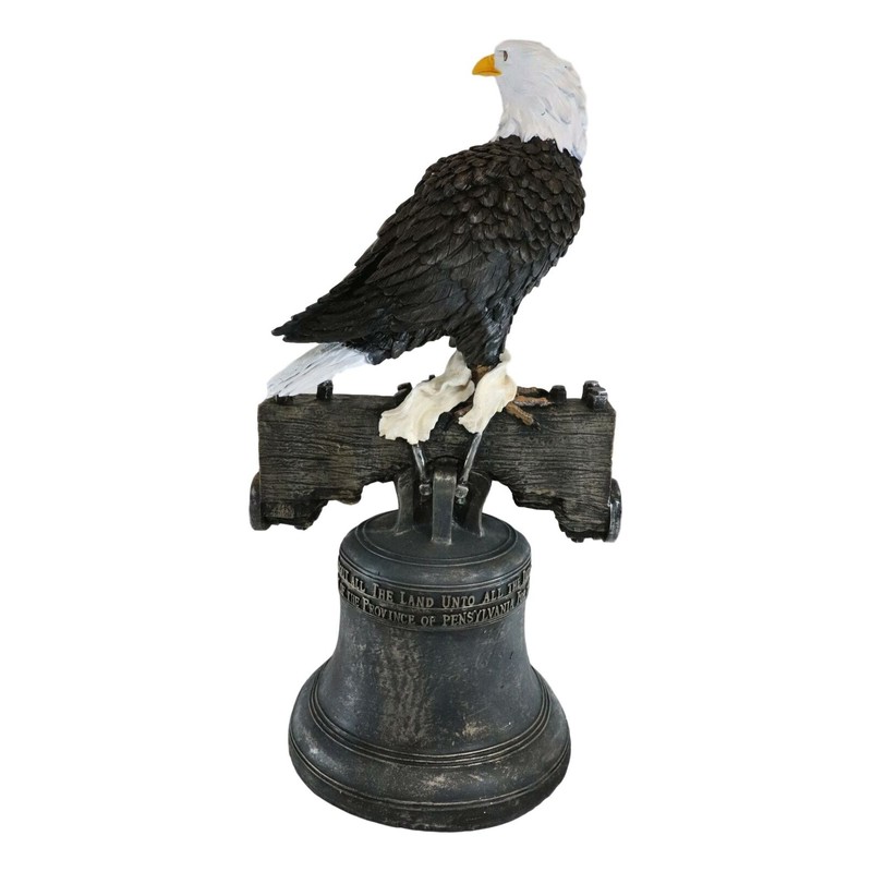 Ebros Independence Day American Patriotic Glory Bald Eagle Liberty Bell