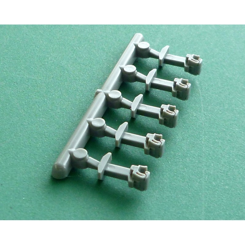 Greenmax N-Gauge 8054 Knuckle Coupler (Medium, Gray/20 Pack)