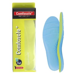 Comfosole+ Comfortable, Durable Insole for Men and Women-Ideal for Active Sports Walking Running Training-Comfort Insoles for Athletic Shoe Cushion and Support (Sports, 250mm/Women 8/Men 7)