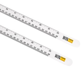 WINTAPE 3PCS Infant Head Circumference Tape Measure Plastic Reusable Measurement Ruler for Pediatrics Baby - Measure OFC Occipital Frontal Circumference(56cm)