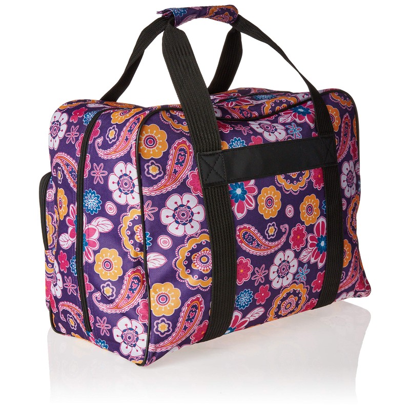 Janome Universal Purple Sewing Machine Tote, Canvas