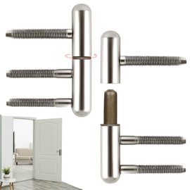 Door Hinges Drilling Tape Door Hinge Environmentally Friendly Drilling Tape Hinges Door Hinge Safe and Anti Rust for Wooden Doors and Interior Doors and Garden Doors Living Room Bathroom Pack of 2