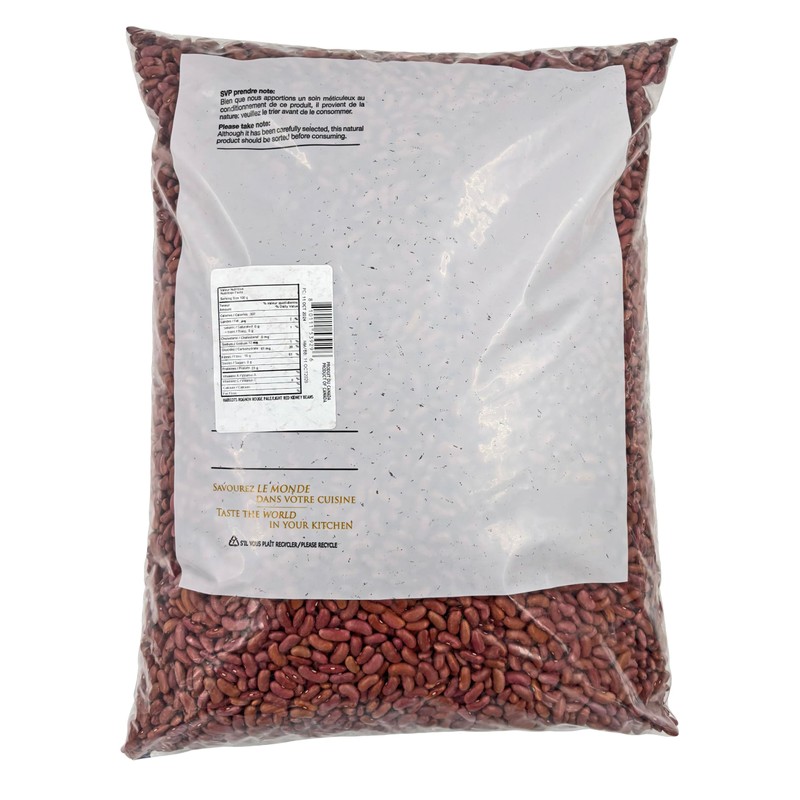 Dried Light Red Kidney Beans - 25 lbs.