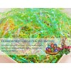 Lridescent Rainbow Easter Grass Crinkle Cut Paper,Raffia Basket Shreds Tissue