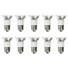 10-Bulbs 75 Watt JDR MR16 75W 130 Volt Medium Base