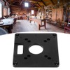 Router Base Plate Table Top Woodworking Router Plate Aluminium Alloy