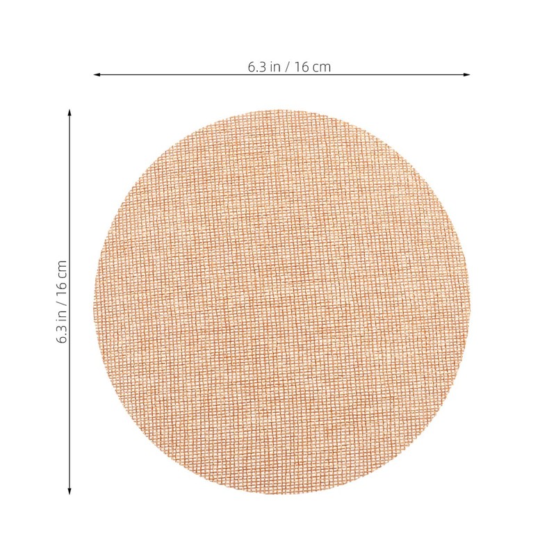 ULDIGI Round Ceiling Light Cover 6.29In Anti-Glare Lampshade Diffuser Plate