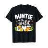 Auntie of the Wild One Zoo Birthday Safari Jungle Animal