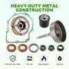 JDMON Wet Clutch Kit Compatible with Hisun ATV UTV 500