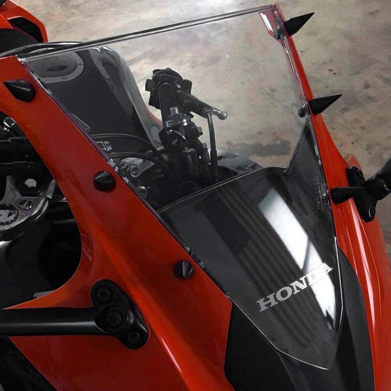 HTTMT MT218-002-BK (6 pcs) Universal Black Spike Bolts Compatible with