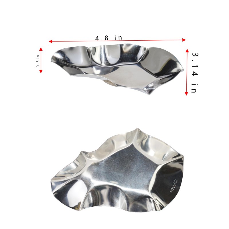 12 Pcs Grillable Oyster Shells, 304 Stainless Steel Oyster Grilling
