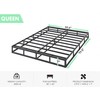 QEROMY 7 Inch Low Profile Box Spring, Sturdy Metal Frame
