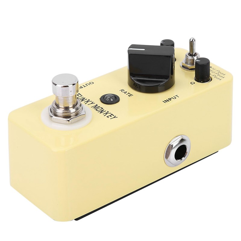 Wah Effect Pedal Three Peak Modes Portable Lightweight Guitar Accessory