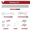 Vshape T8 Grow Light for Indoor Plants, 2FT, 24W, 5000K,
