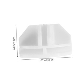 STOBOK 25pcs Cube Storage Connectors Wire Grid Cube Storage Brackets for Diy Modular Shelf Organizer