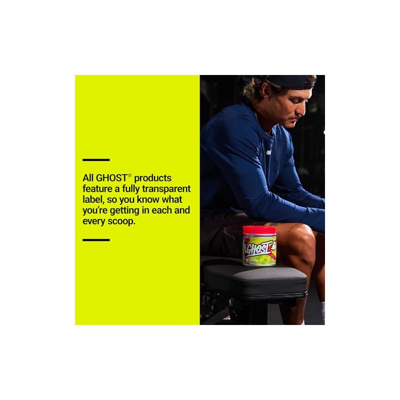 Ghost BCAA Aminoácidos 30 porciones Suplemento, Pineapple