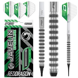 RED DRAGON Javelin Speedline 20 g Softip Premium Tungsten Darts Set with Flights and Shafts