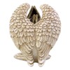 Angel Wings with Praying Hands Cast Resin Figurine Statue, 5