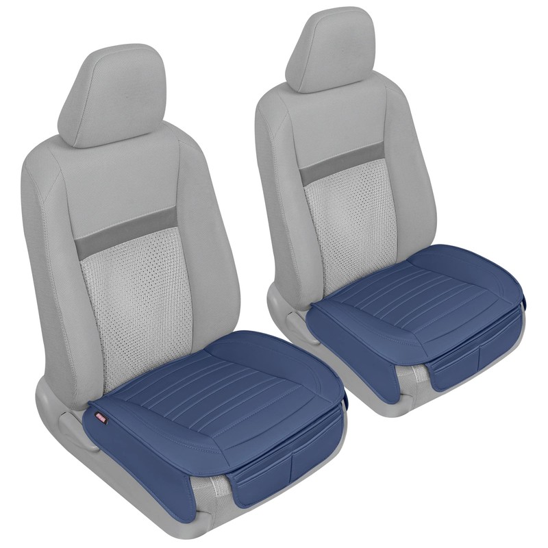 Motor Trend Seat Covers for Cars Trucks SUV, Faux Leather
