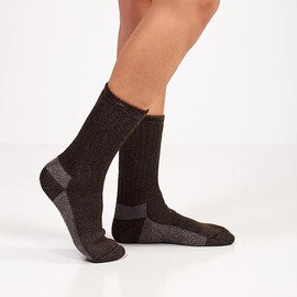 GoWith 1 Pair Alpaca Wool Socks for Men/Women, Norwegian Warm Winter Sock, Thermal Crew Boot Sock, Unisex Heated Socks