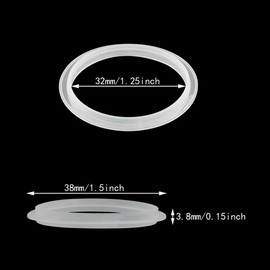 ZYAMY 5PCS O-Ring Gasket Sink Plug Seal 32mm Lip Bathtub Plug Washbasin Seal Bathtub Plug Gasket Pop Up Bathtub Waste Seal Sewer Floor Drain Bathtub Seal For Pop Up Sink Plugs