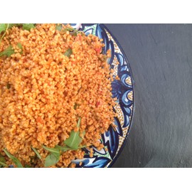 Mid East Brown Bulgur Fine 24 oz (680g), All natural, No preservatives, No additives, Pack of 2