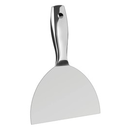 Putty Knife 6 Inch,One Piece Premium Polished All-Stainless Steel Scraper Tool for Drywall Finishing,Professional Grade Putty Blade for Scraping Paint, Taping