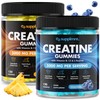 2 x Creatine 120 Gummies Max 5000mg for Men &