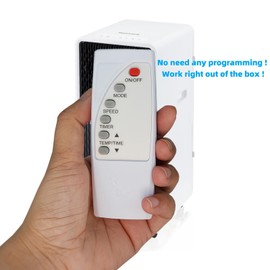 Replacement Remote Control Compatible for Haier HPN12XHM HPN14XCM HPN10XCM HPN14XHM HPND14XCP HPND14XHP HPND14XHT HPF12XCM-LB Portable Heat/Cool AC Air Conditioner
