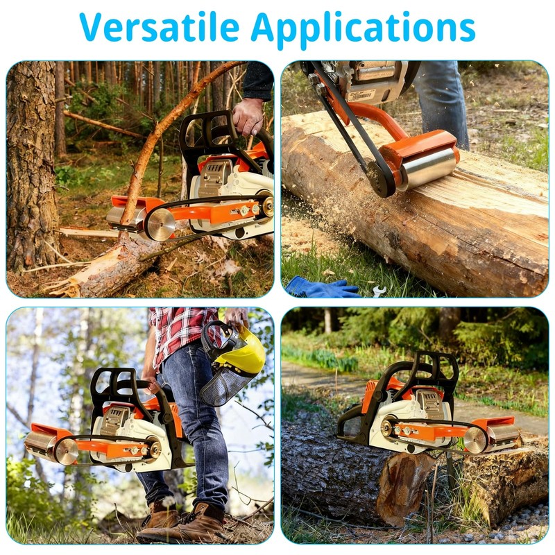 Jerliflyer Log Peeler, Log Debarker Designed for Husqvarna and STIHL,