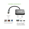 LIONX USB C to HDMI/VGA Adapter, 4 in 1 USB